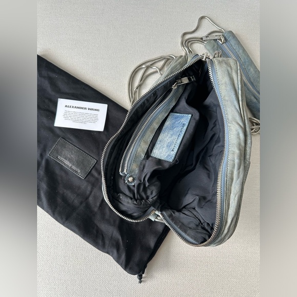 Alexander Wang Vintage Brenda Purse 2013 Light Blue - Picture 2 of 5